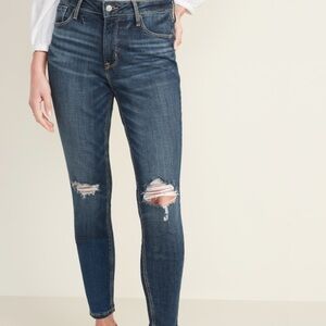 OLD NAVY High Rise Super Skinny Crop Rockstar Diss